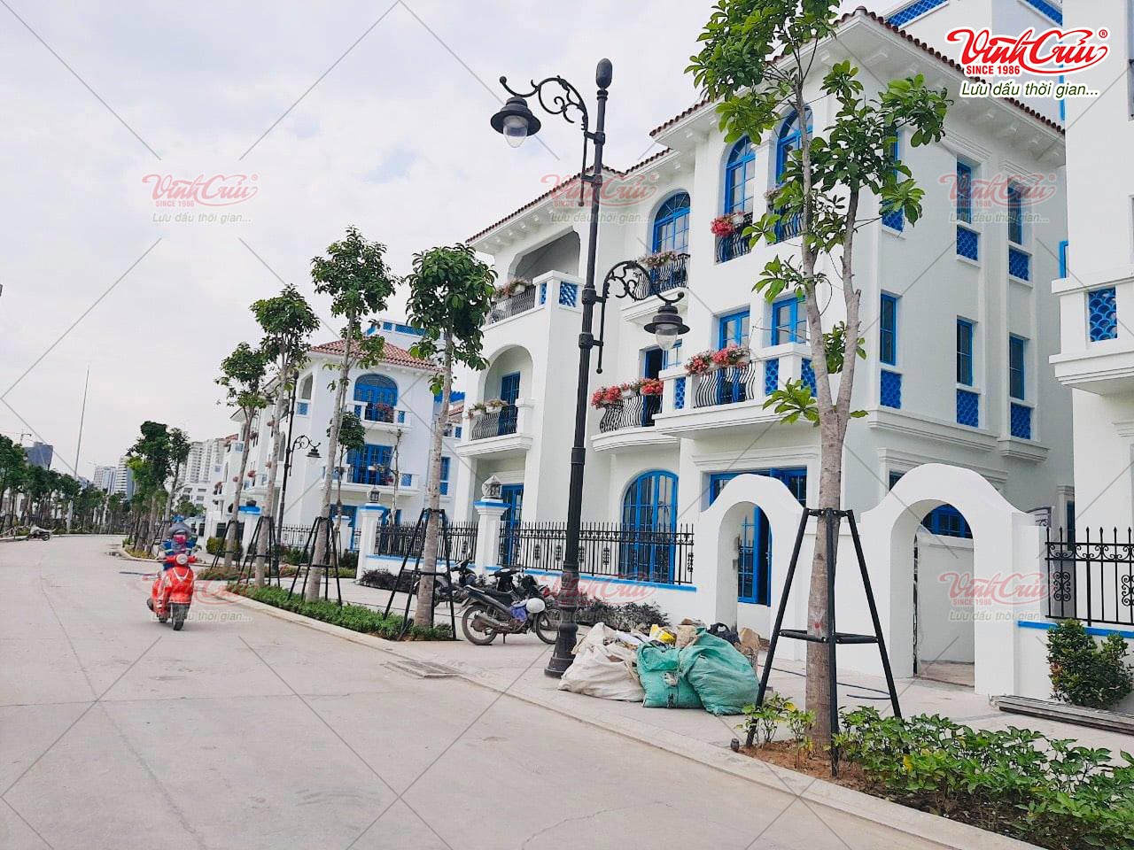 Phào chỉ GRC được thi công cho dự án Sun Grand City Feria