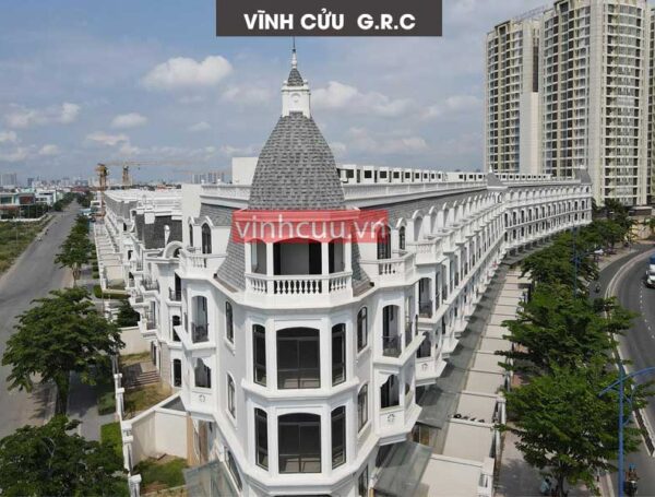 Lắp đặt phào chỉ GRC cho dự án Victoria Village