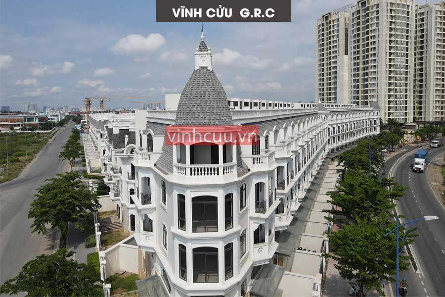 Lắp đặt phào chỉ GRC cho dự án Victoria Village